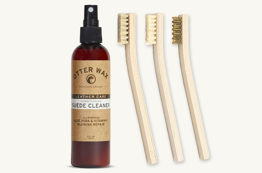 Kit di Pulizia per Camoscio Otter Wax