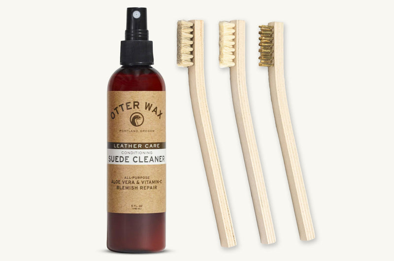 Kit di Pulizia per Camoscio Otter Wax